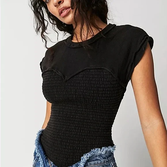 Free People We The Free Sport Tee WHITW - Picture 2 of 6